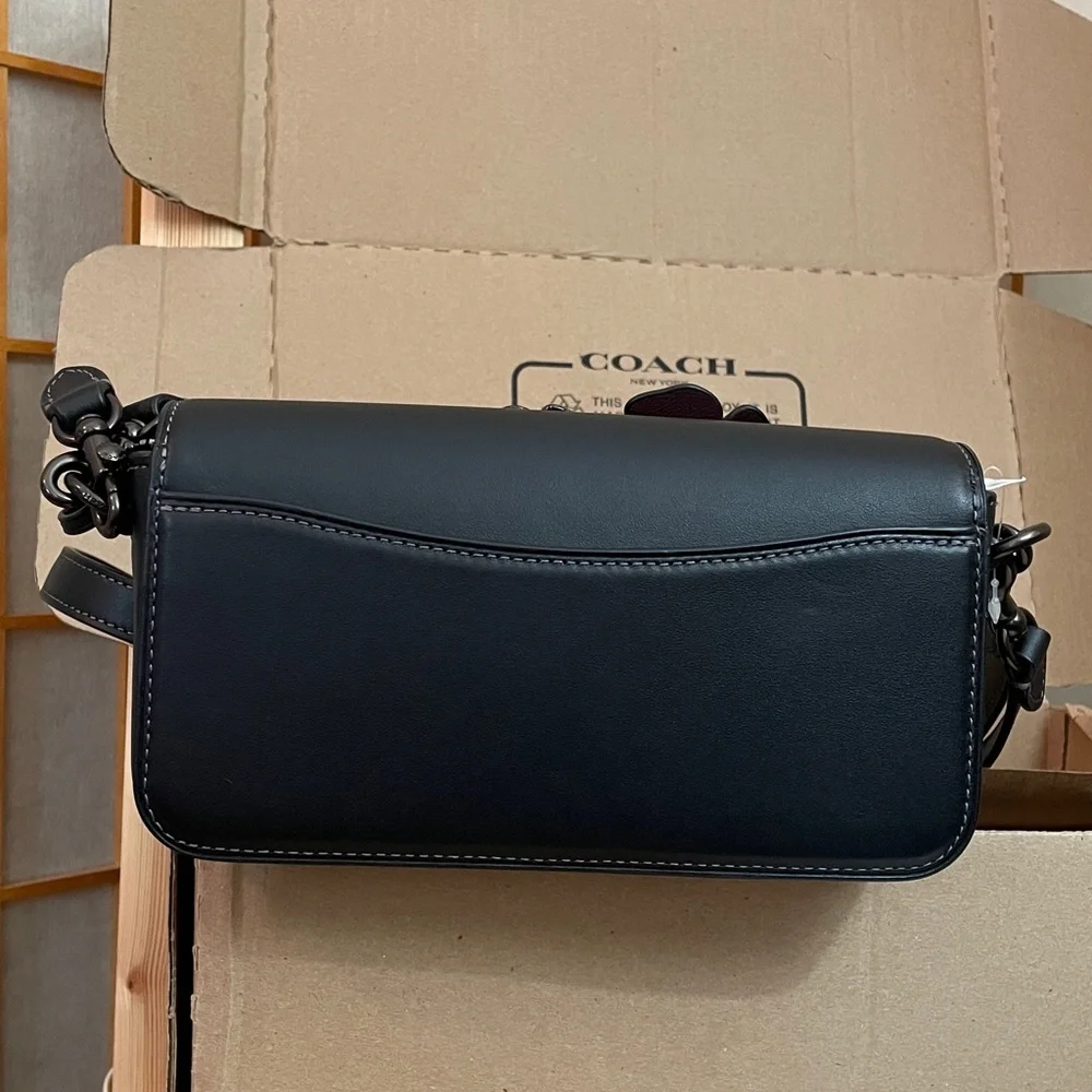 Coach Tea Roses Baguette Bag with Coach Cherry Hangtag & Mini Cherry Charm NWT - Picture 12 of 17
